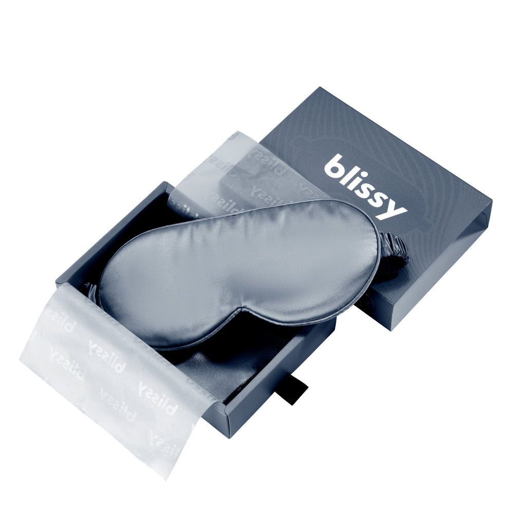 Sleep Mask - Ash blue - Profile