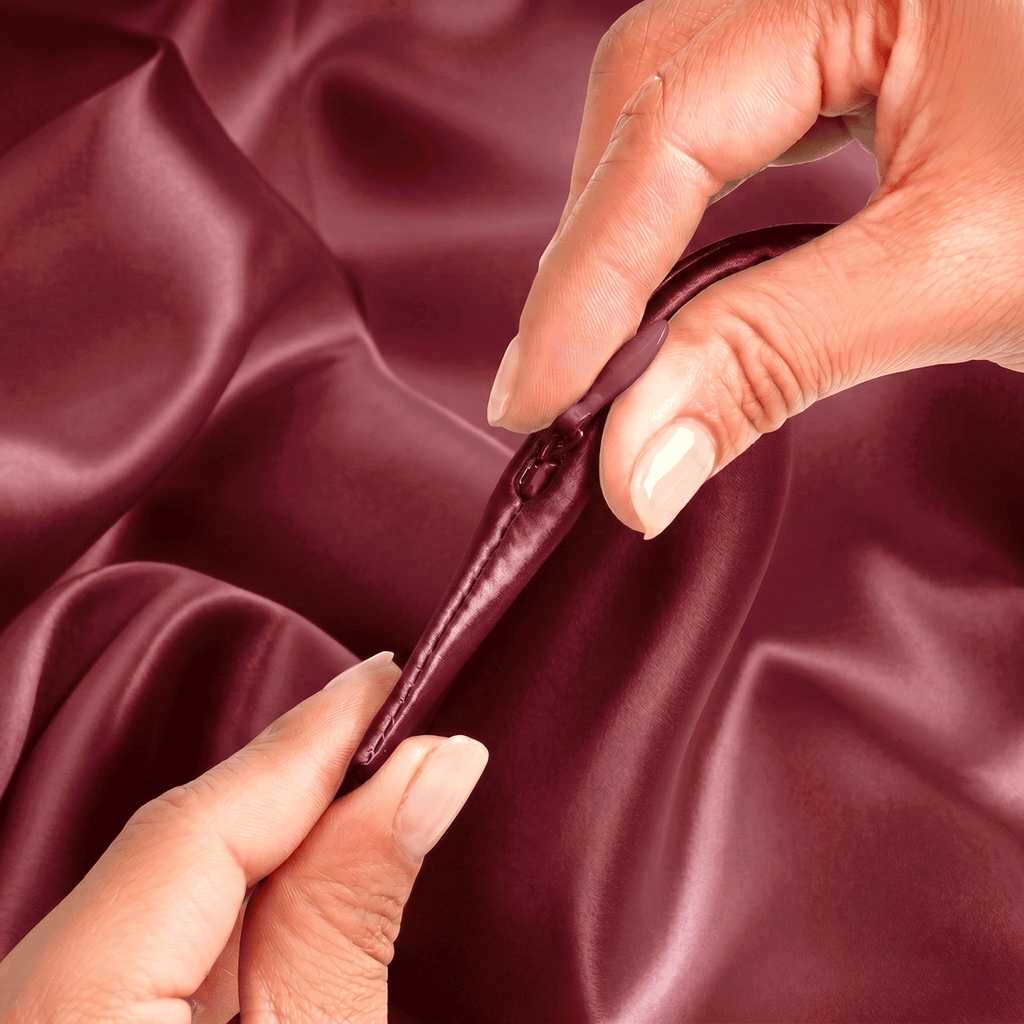 Pillowcase - Burgundy - Queen