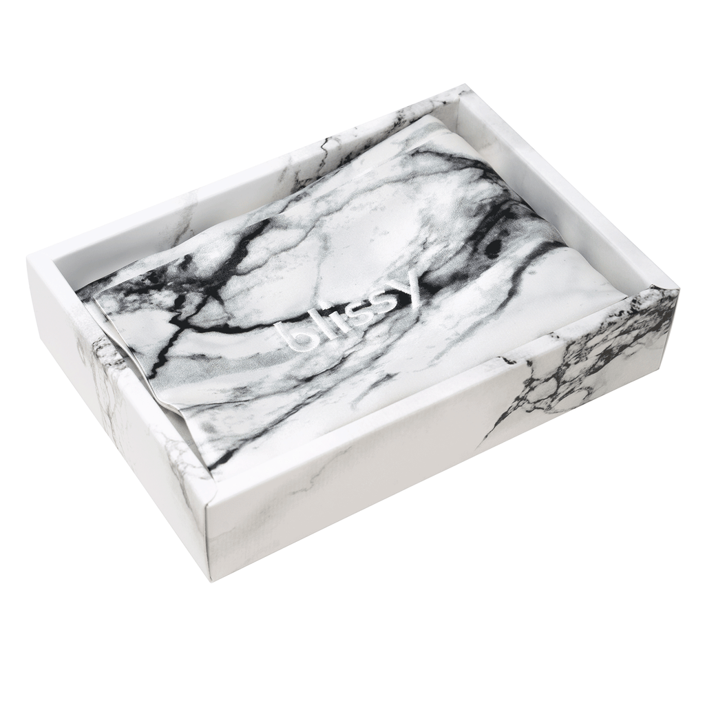 Pillowcase - Light Marble - King