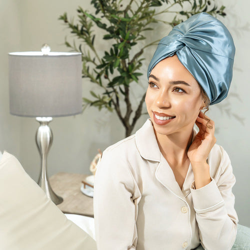 Blissy Bonnet - Ash Blue - Large