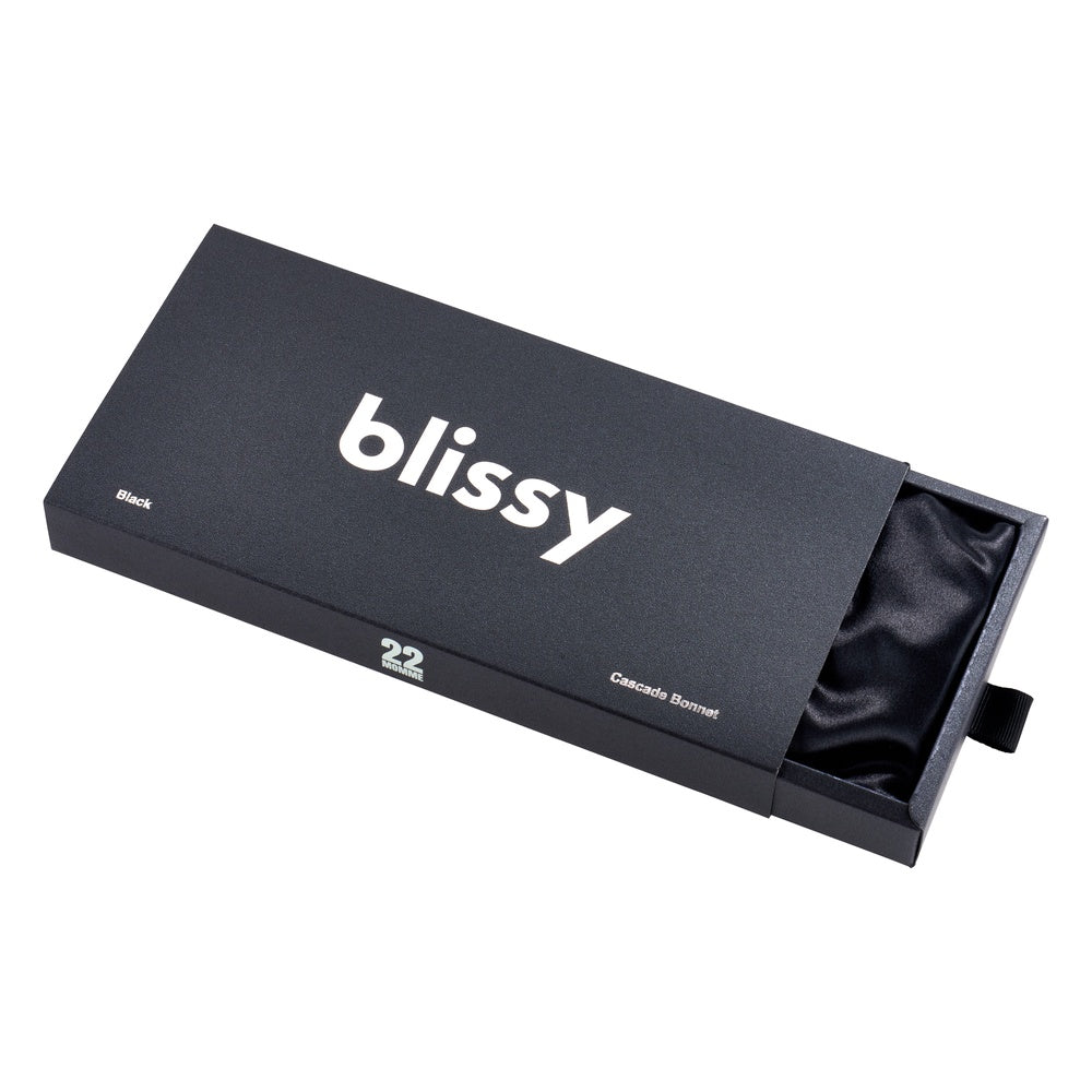 Blissy Cascade Bonnet - Black