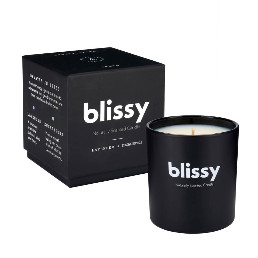 Blissy Candle - Lavender & Eucalyptus