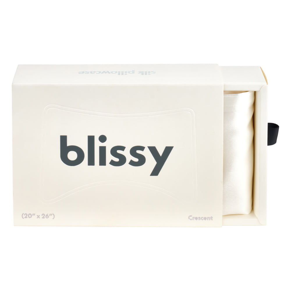 Crescent Pillowcase - White - King