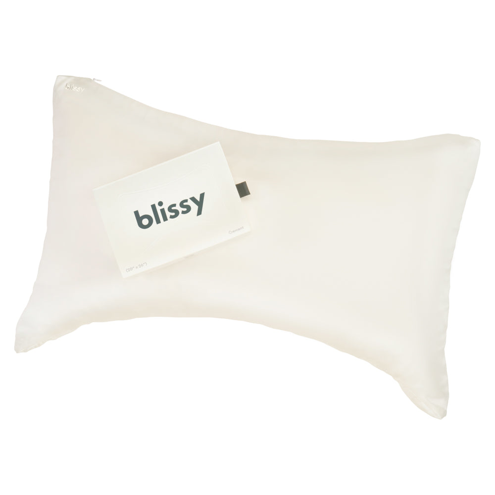 Crescent Pillowcase - White - King