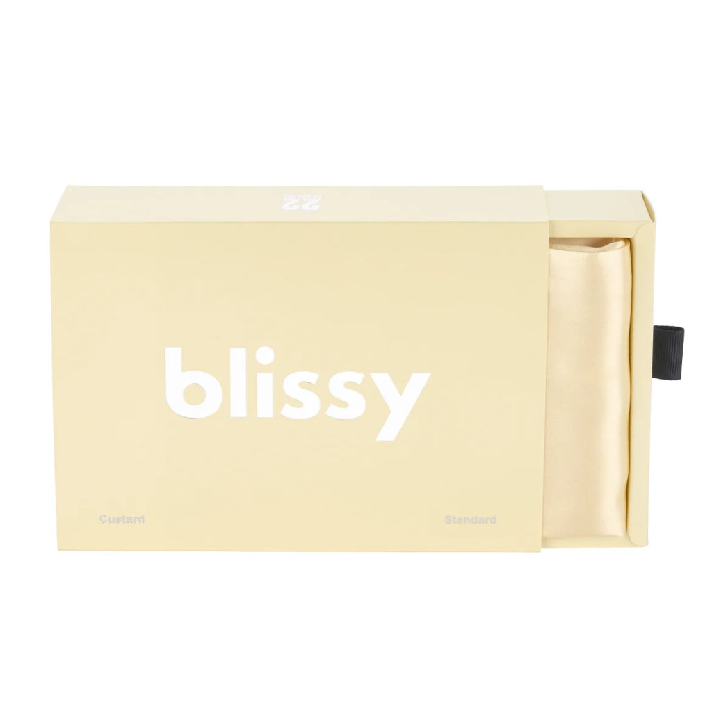 Blissy Pillowcase - Custard - King