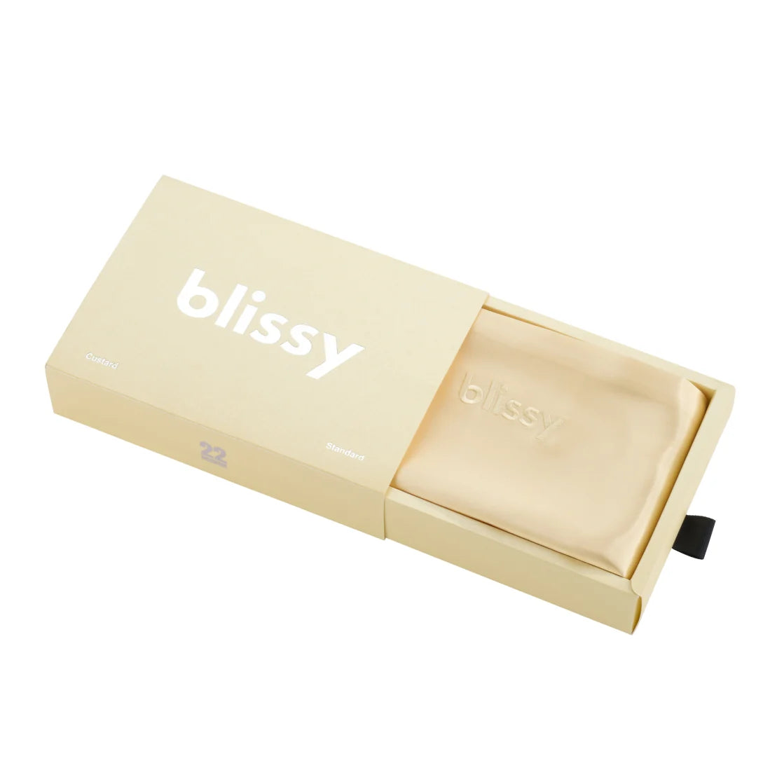 Blissy Pillowcase - Custard - King
