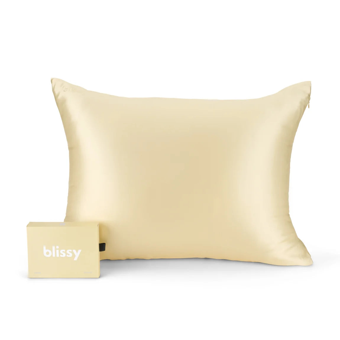 Blissy Pillowcase - Custard - King