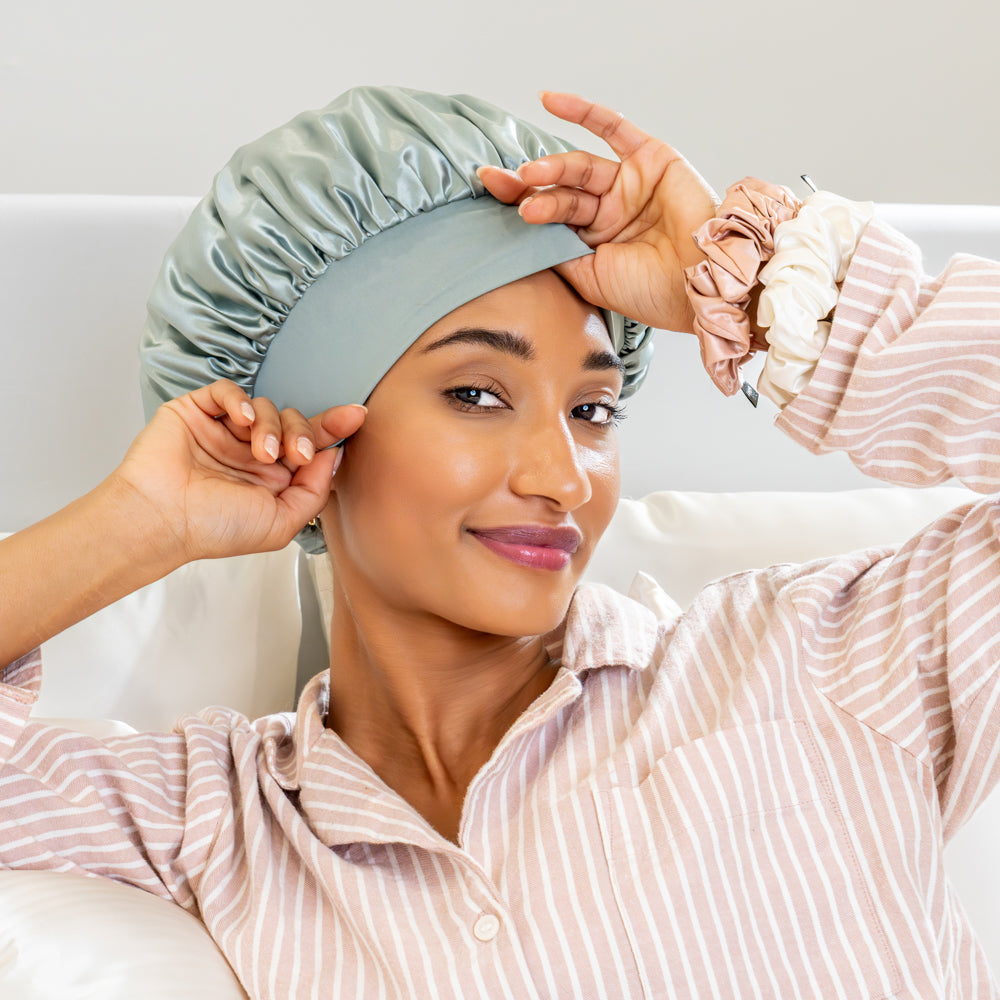 Blissy Halo Bonnet - Matcha