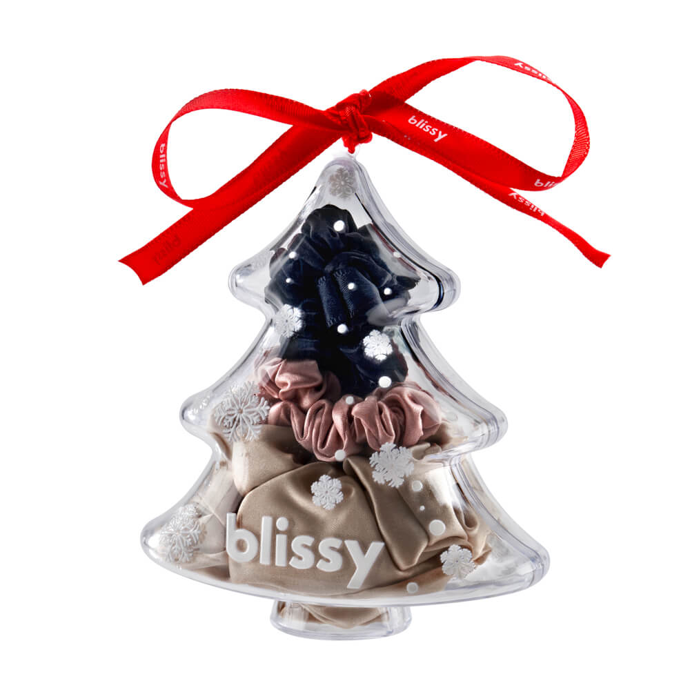 Blissy Holiday Scrunchie Ornament (3-Piece Set)