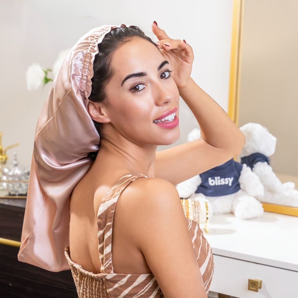 Blissy Cascade Bonnet - Pink