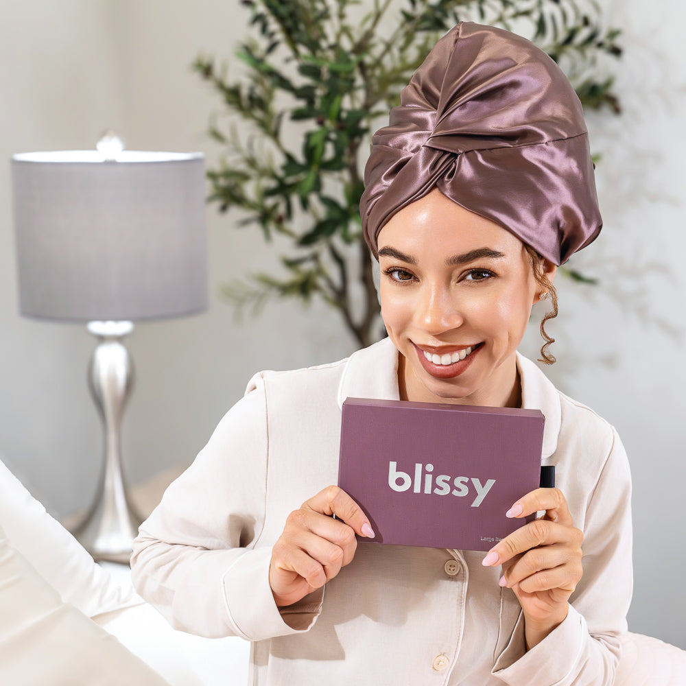 Blissy Bonnet - Plum - Large