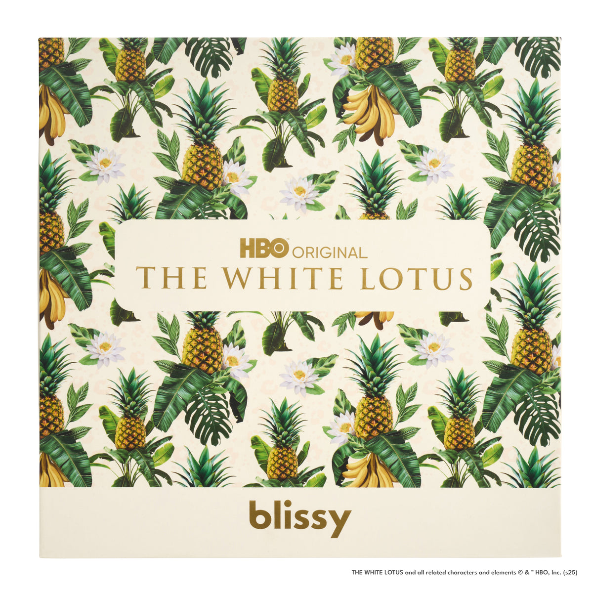 Classic Robe - White Lotus - Pineapple