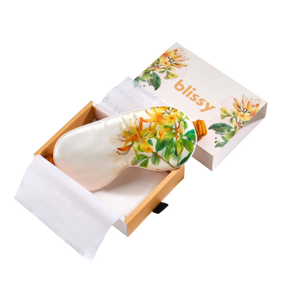 Sleep Mask - Zodiac Flower - Aries Honeysuckle